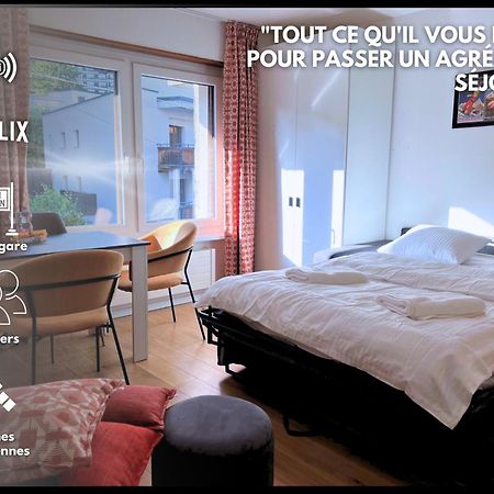 La Perle Montana Apartment ครองส์มอนตานา ภายนอก รูปภาพ